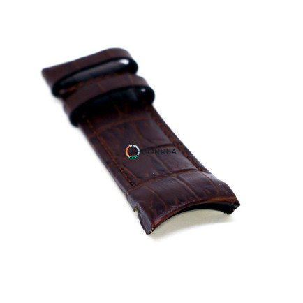 Ремешок кожаный для часов Tissot коричневый RT-007 - 8